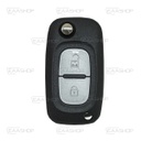 RE15KS - CARCAÇAA DE COMANDO RENAULT CLIO III 2 BOTÕES