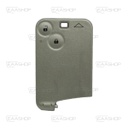 RE18KS - CARCASE CARTE RENAULT LAGUNA 2 BOUTONS SANS LÂME