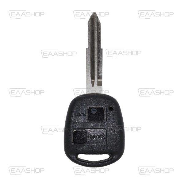 TT01KS - CARCASE DE TÉLÉCOMMANDE TOYOTA FIXE 2 BOUTONS