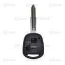 TT01KS - CARCASE DE TÉLÉCOMMANDE TOYOTA FIXE 2 BOUTONS