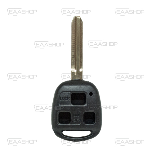 TT04KS - CARCASA DE MANDO FIJO TOYOTA 3 BOTONES (TOY43)