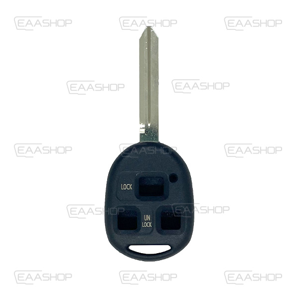 TT06KS - CARCASA DE MANDO FIJO TOYOTA 3 BOTONES (TOY47)