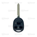 TT06KS - CARCASA DE MANDO FIJO TOYOTA 3 BOTONES (TOY47)