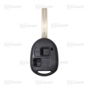 TT07KS - CARCASE DE TÉLÉCOMMANDE TOYOTA FIXE 2 BOUTONS (TOY40)