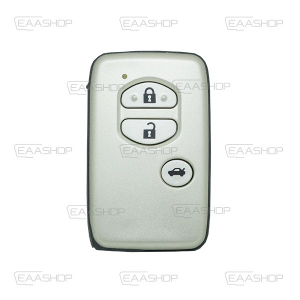 TT12KS - CARCASA KEY LESS TOYOTA CAMRY PLATEADA 3