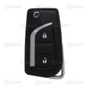 TT13KS - CARCASA PLEGABLE TOYOTA 2 BOTONES (PERFIL VA2)