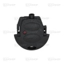 VAG01KS - CARCASA DE MANDO FIJO CUADRADO SEAT/VW 2 BOTONES