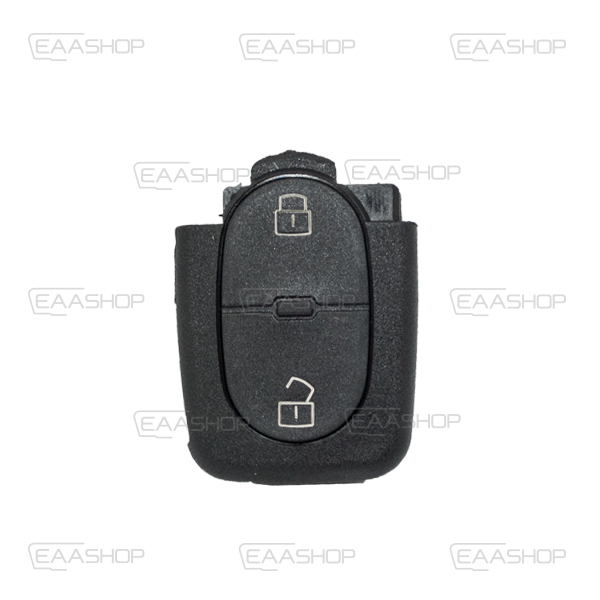 VAG03KS - COQUE TÉLÉCOMMANDE PLIABLE 2 BOUTONS VAG