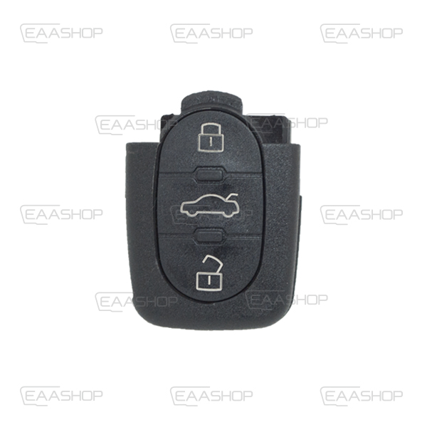 VAG04KS - CARCASE DE TÉLÉCOMMANDE ROND 3 BOUTONS (PILE 1620) 