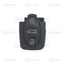 VAG04KS - CARCASA DE MANDO REDONDO 3 BOTONES (PILA 1620)
