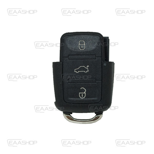 VAG06KS - CARCASA DE MANDO PLEGABLE 3 BOTONES