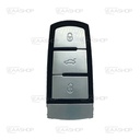 VAG11KS - CARCASE DE TÉLÉCOMMANDE KEY LESS PASSAT DE 3 BOUTONS