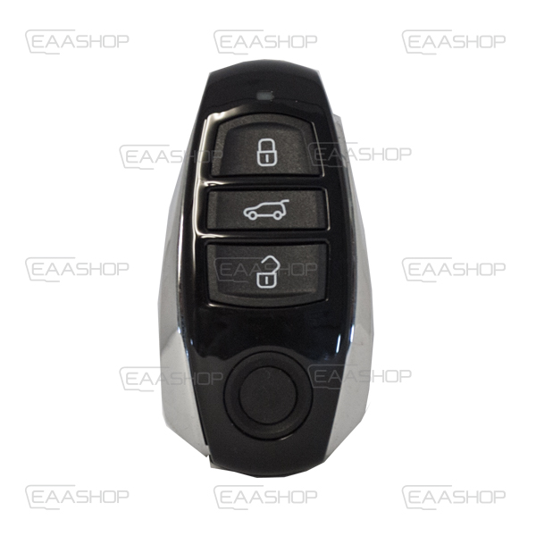 VAG12KS - CARCASA DE MANDO VW KEYLESS 3 BOTONES (CROMADA)