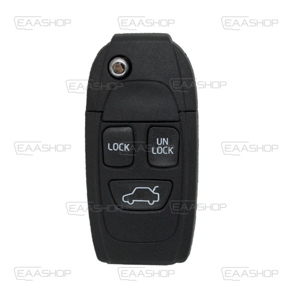 VV01KS - CARCASE DE TÉLÉCOMMANDE VOLVO  PLIABLE 3 BOUTONS