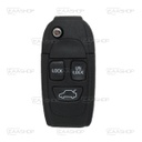 VV01KS - CARCASE DE TÉLÉCOMMANDE VOLVO  PLIABLE 3 BOUTONS