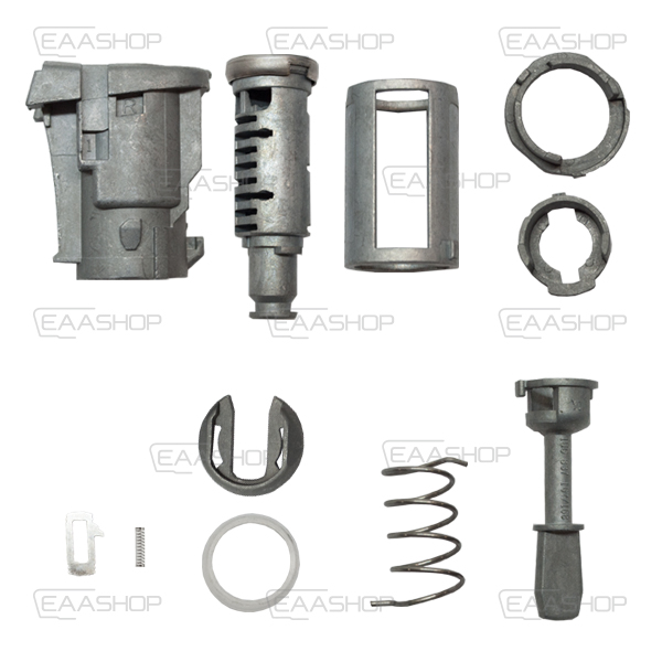 VAG08LK - FECHADURA EM KIT GOLF MK4 DIREITA PERFIL HU66