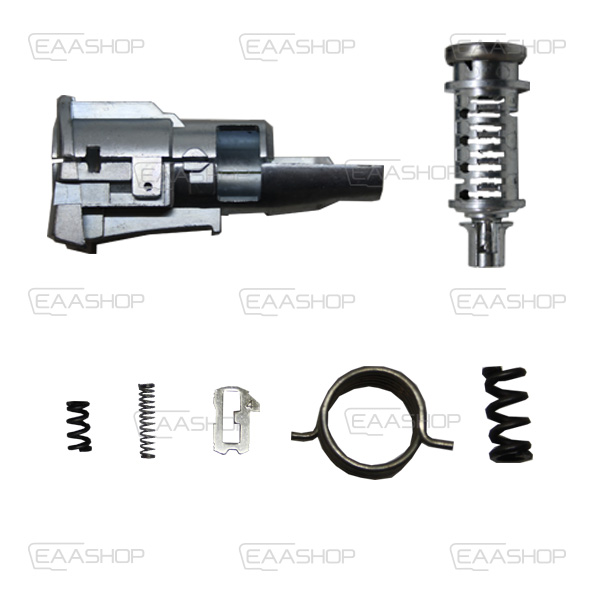 VAG11LK - FECHADURA EM KIT SKODA FABIA OCTAVIA MK2 ESQUERDA PERFIL HU66