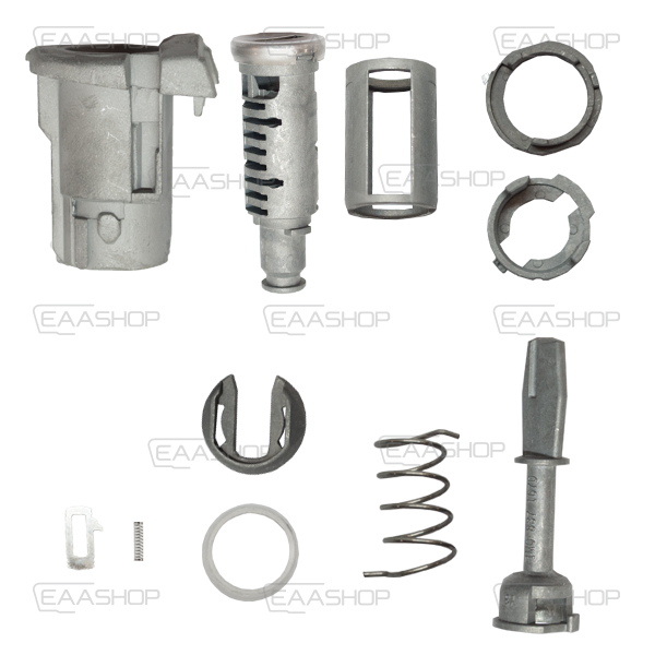 VAG17LK - FECHADURA ESQUERDA EM KIT SEAT TOLEDO LEÓN SEM GANCHO PERFIL HU66 