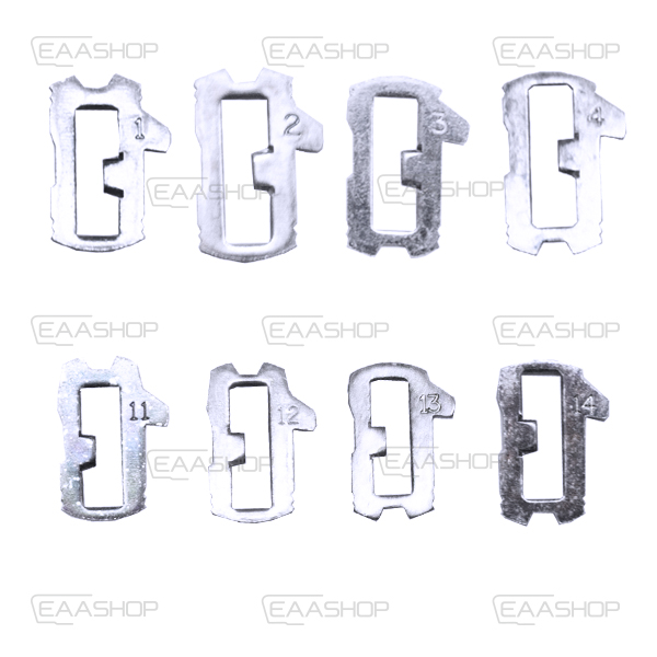 KTB03KR - KIT DE LÁMINAS GRUPO VAG 20 PIEZAS - PERFIL HU66 / HU92