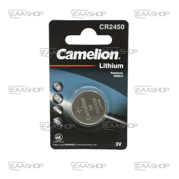 CR2450 - PILA DE BOTON DE LITIO CR2450