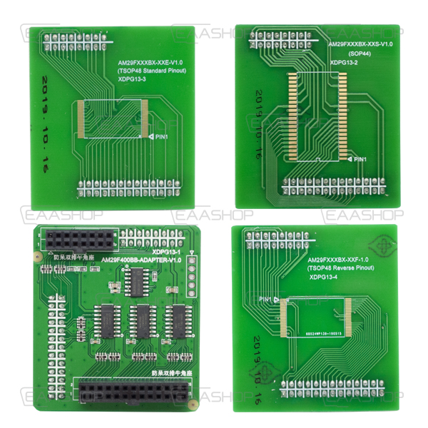 XH42 - ADAPTATEUR POUR LIRE/ÉCRIRE MÉMOIRE FLASH 29FXXXB