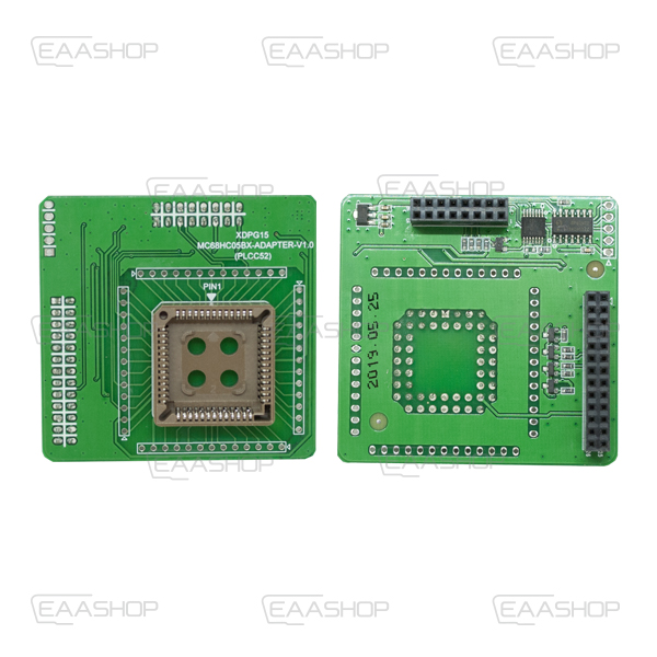 XH49 - ADAPTATEUR POUR LIRE/ÉCRIRE MICRO HC05BX PLCC52