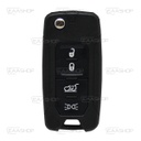 CR09KS - CARCASA DE MANDO PLEGABLE 4 BOTONES CHRYSLER (PERFIL SIP22)