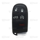 CR12KS - CARCAÇA DE COMANDO KEYLESS  4+1 BOTÕES CHRYSLER (PERFIL CY24)