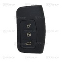 FO07KS - COQUE DE TÉLÉCOMMANDE KEYLESS 3 BOUTONS FORD (LAME HU101)