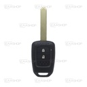 HO07KS - CARCASA DE MANDO FIJO 2 BOTONES HONDA (PERFIL HON66)