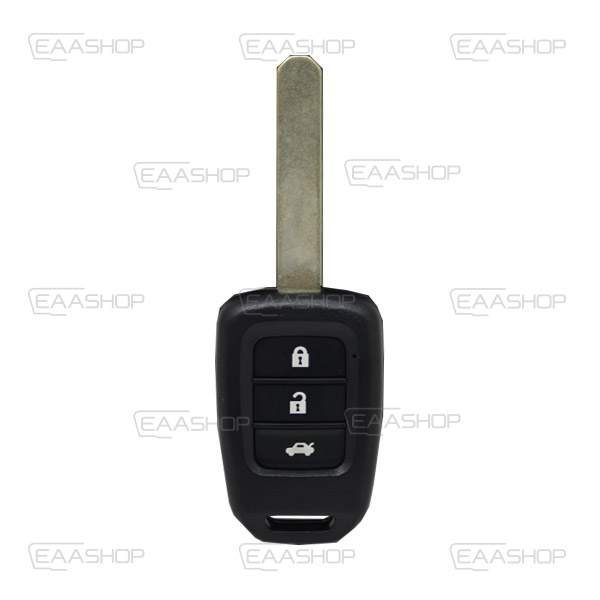 HO08KS - REMOTE KEY SHELL FIXED 3 BUTTONS HONDA (PROFILE HON 66)