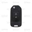HO09KS - COQUE DE TÉLÉCOMMANDE PLIABLE 2 BOUTONS HONDA (LAME HON66)