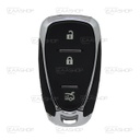 CH09KS - CARCAÇA DE COMANDO KEYLESS 3 BOTÕES CHEVROLET (PERFIL HU100)