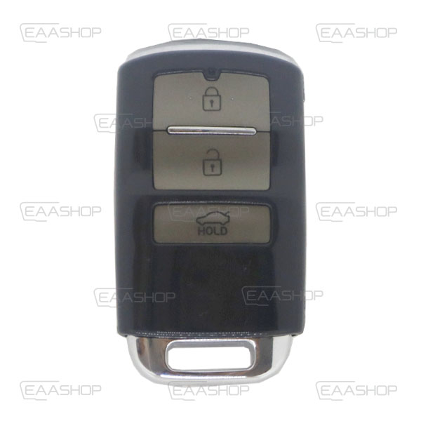 HY18KS - CARCAÇA DE COMANDO KEYLESS 3 BOTÕES HYUNDAI/KIA (PERFIL KIA7)
