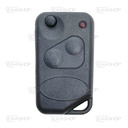 LR08KS - COQUE DE TÉLÉCOMMANDE PLIABLE 2 BOUTONS LAND ROVER (LAME HU58)