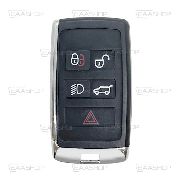 LR10KS - COQUE DE TÉLÉCOMMANDE KEYLESS 5 BOUTONS LAND ROVER (LAME HU101)