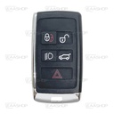 LR10KS - CARCASA DE MANDO KEYLESS 5 BOTONES LAND ROVER (PERFIL HU101)