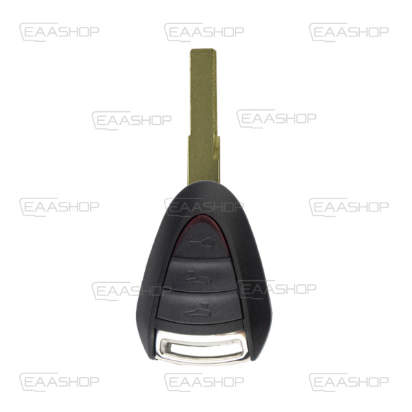 PR06KS - REMOTE KEY SHELL FIXED 3 BUTTONS PORSCHE (PROFILE HU66)