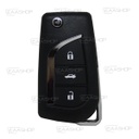 TT15KS - CARCASA DE MANDO TOYOTA 3 BOTONES