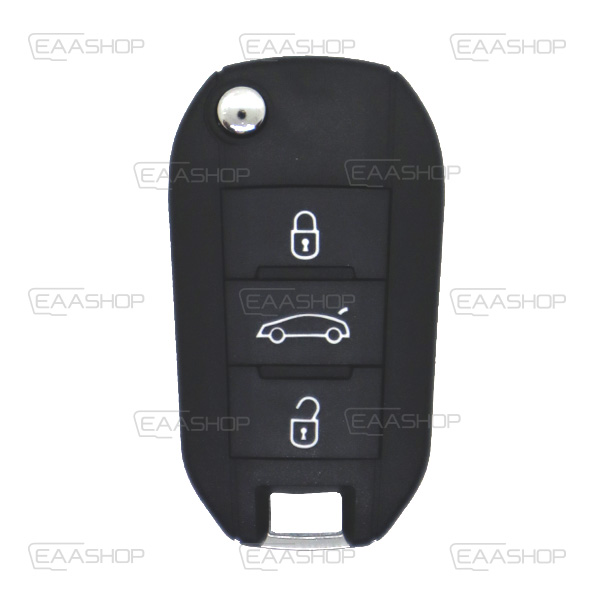 PSA27KS - CARCASA PEUGEOT 3 BOTONES PERFIL HU83