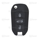 PSA27KS - CARCASA PEUGEOT 3 BOTONES PERFIL HU83