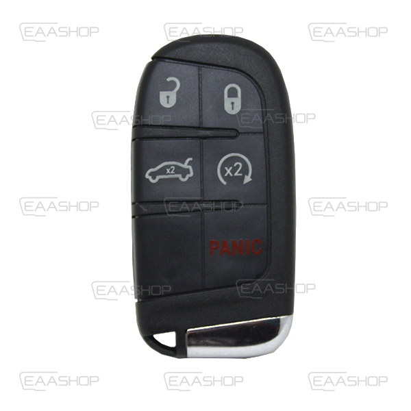 FIA12KS - CARCASA DE MANDO KEYLESS 4+1 BOTONES FIAT (PERFIL SIP22)