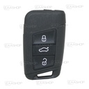 VAG14KS - CARCASA DE MANDO KEYLESS 3 BOTONES VOLKSWAGEN (PERFIL HU162)