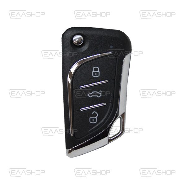 XH16RC - TELEMANDO PLEGABLE 3 BOTONES XHORSE SIN BOBINA