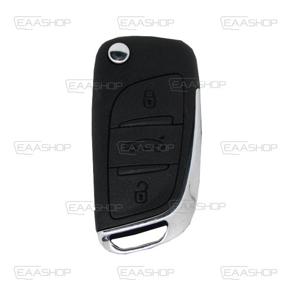 CI37RC - TELEMANDO PLEGABLE 3 BOTONES CITROEN - PCB ORIGINAL