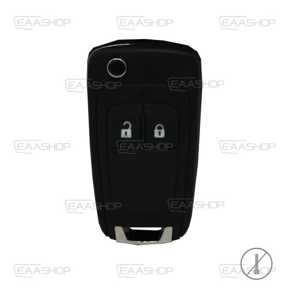 OP19RC - TELEMANDO PLEGABLE 2 BOTONES OPEL - ORIGINAL