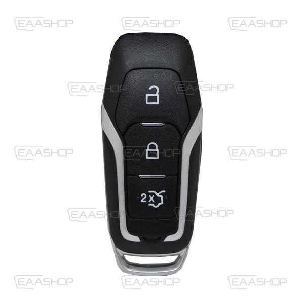 FO11KS - COQUE DE TÉLÉCOMMANDE KEYLESS 3 BOUTONS FORD (LAME HU101)