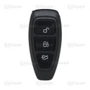 FO13KS - CARCAÇA DE COMANDO KEYLESS 3 BOTÕES FORD (PERFIL HU101)