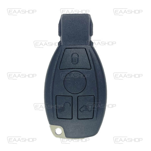 MB16KS - CARCAÇA DE COMANDO INSERTÁBLE 3 BOTÕES MERCEDES BENZ (PERFIL HU64)