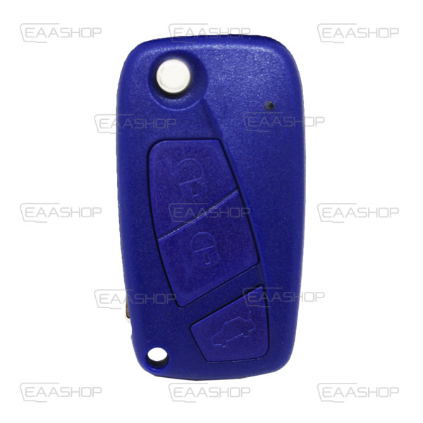 FIA13KS - CARCASA DE MANDO PLEGABLE 3 BOTONES FIAT (PERFIL SIP22)